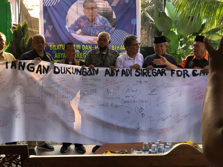 Sejumlah Tokoh dan Elemen Masyarakat Dukung Abyadi Siregar Jadi Wagubsu di Pilgub 2024