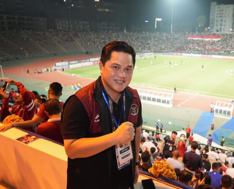 Ditimpa Kesulitan, Ketua PSSI Erick Thohir Tegaskan Siap Membantu Kurnia Meiga
