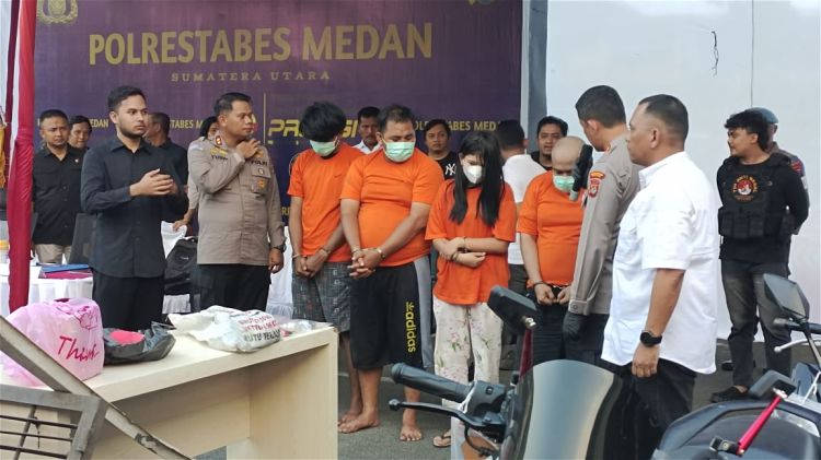 Polrestabes Medan Gagalkan Penyelundupan 41 Kg Sabu