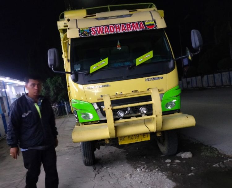 Sepeda Motor Ditabrak Colt Diesel di Toba, Satu Tewas Dua Luka-luka