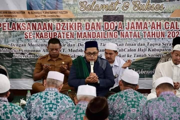 Pemkab Madina Gelar Zikir dan Doa Bersama Calon Jemaah Haji