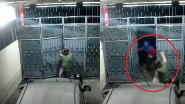 Viral, IRT di Medan Nyaris Jadi Korban Begal saat Buang Sampah