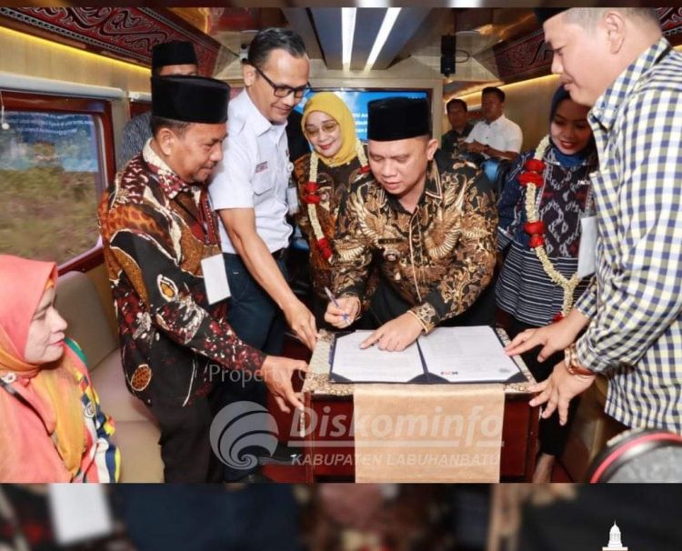Resmi, Kereta Api Jadi Transportasi Antar Jemput Jamaah Haji Labuhanbatu ke Medan