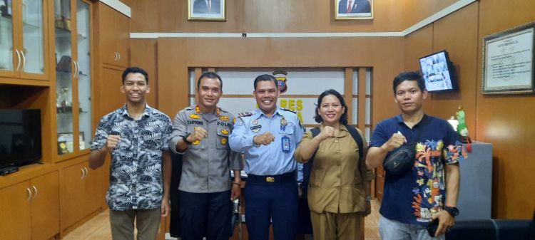 Atlit KKI Sibolga Akan Dilepas Dari Mapolres Sibolga