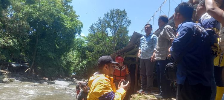 Pasca Banjir Bandang di Sembahe, 2 Rumah Terdampak Hingga Saluran Air Bersih Terputus