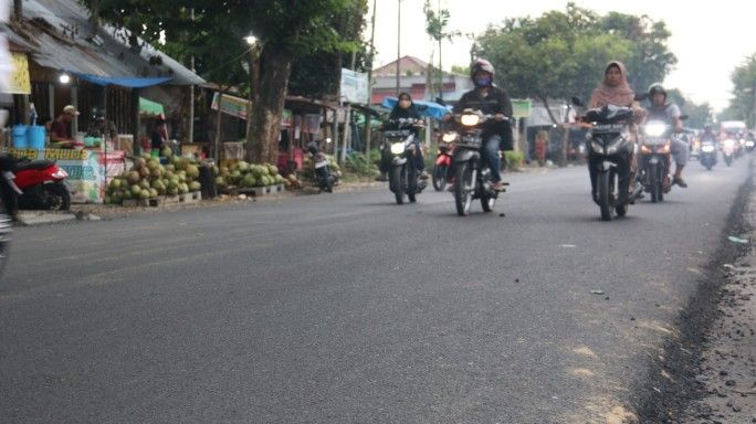 Jalan STM Ujung Medan Johor Diaspal, Aktifitas dan Usaha Warga Kembali Normal