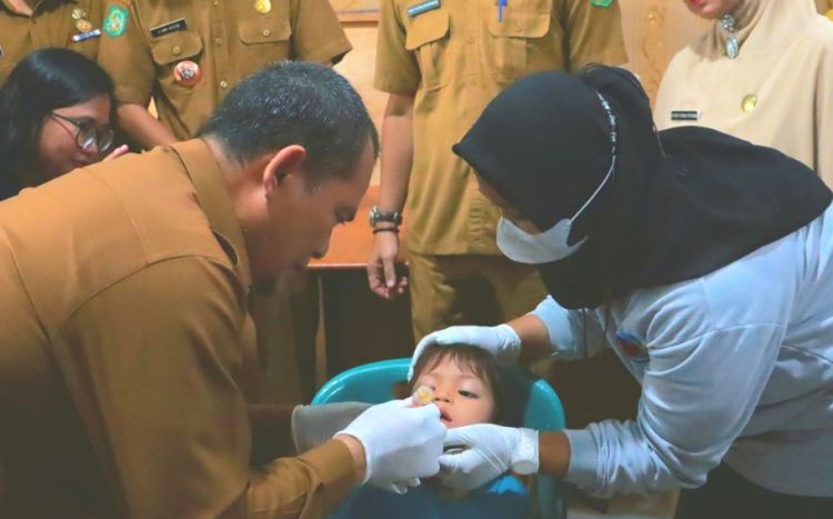 Pencanangan Sub Pin Polio Putaran Kedua, Dinkes: Pastikan Anak Tervaksin