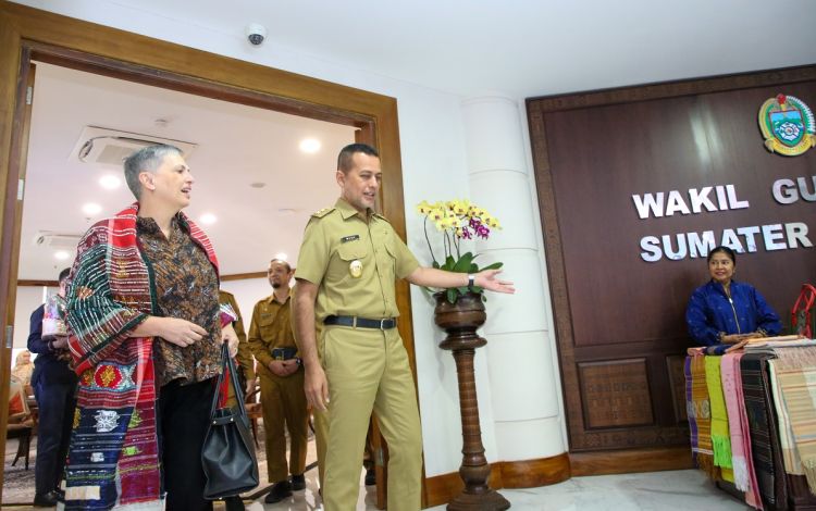 Wagub dan Dubes Australia Bahas Sejumlah Potensi di Sumut