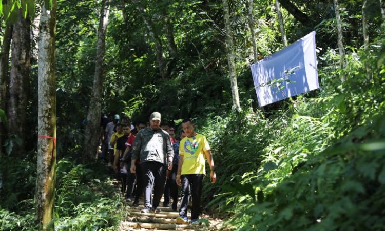 Ijeck Temani Menpora Dito Jajal Trek BLOT 2023
