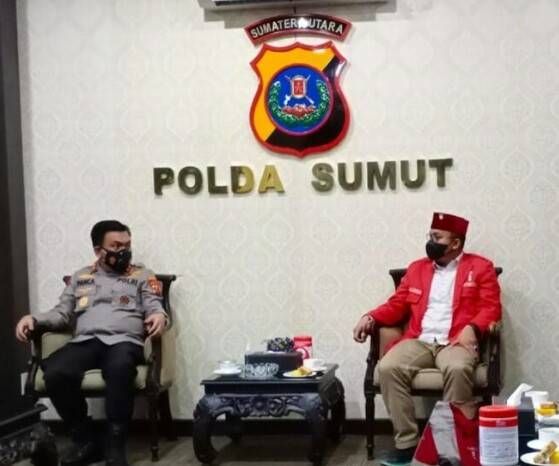 Dapet Apresiasi Gerakan Mahasiswa Nasional Indonesia Polda Sumut Berantas Narkoba