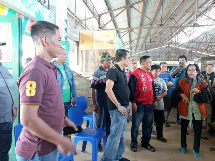 Biar Pasar Pendidikan Ramai, Disaksikan Legislator, Pedagang Sayur dan Ikan Minta Berjualan di Lantai Satu