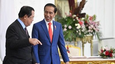 Insiden Bendera Indonesia Terbalik di Sea Games, PM Kamboja Minta Maaf ke Jokowi