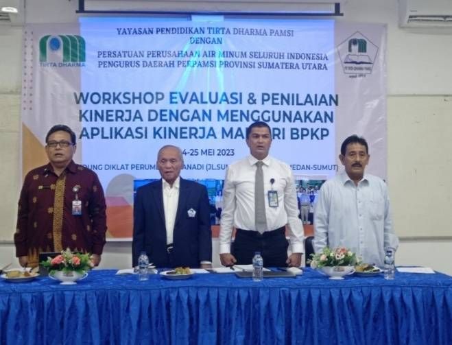 Dirut Perumda Tirtanadi  Buka Workshop   Aplikasi Kinerja Mandiri BPKP