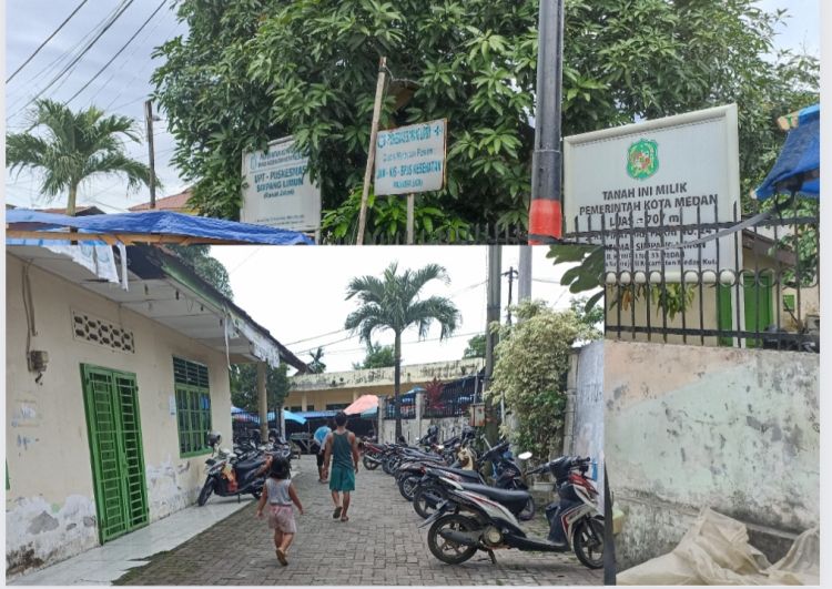 Lapor Pak Bobby !    UPT Puskesmas Pembantu Simpang Limun  Dijadikan Gudang Botot dan Lahan Parkir