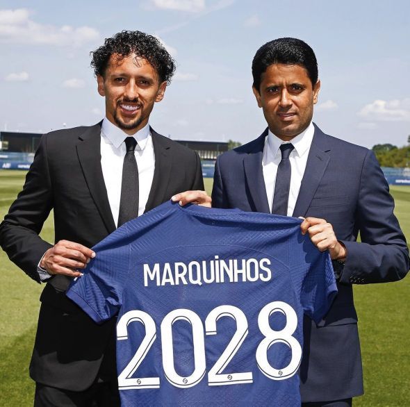 Kontrak Marquinhos di PSG Diperpanjang Hingga 2028