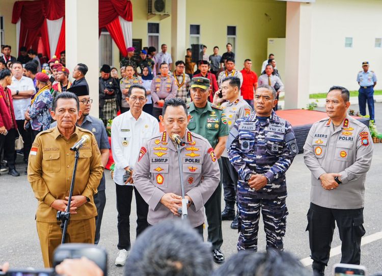 Beri Arahan Silaturahmi Kamtibmas di Polda Kepri, Kapolri Instruksikan Jaga Semangat Persatuan