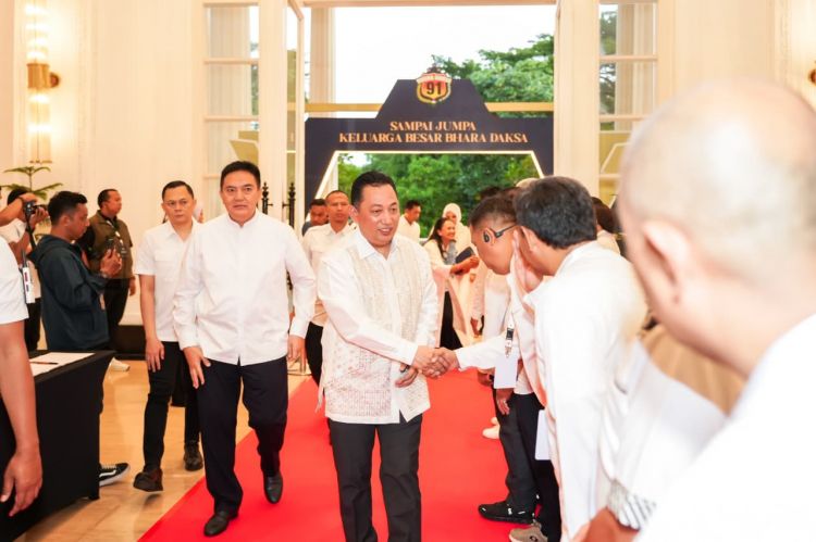 Bhara Daksa 91 Gelar Halalbihalal, Kapolri Ajak Alumni Jaga Kekompakan dan Terus Mengabdi kepada Negara