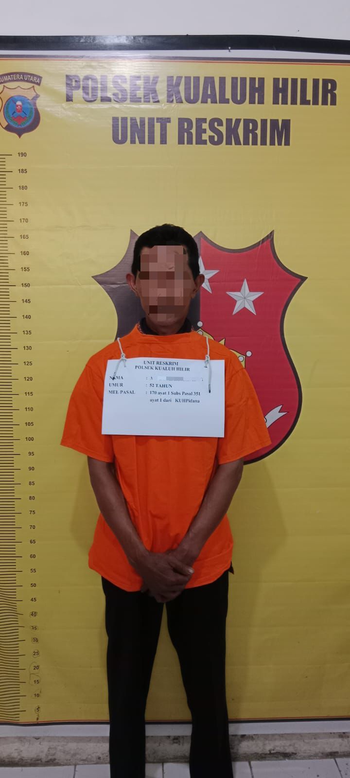 Dalam Oprasi Pekat, Polsek Kualuh Hilir Amankan Dua Pria