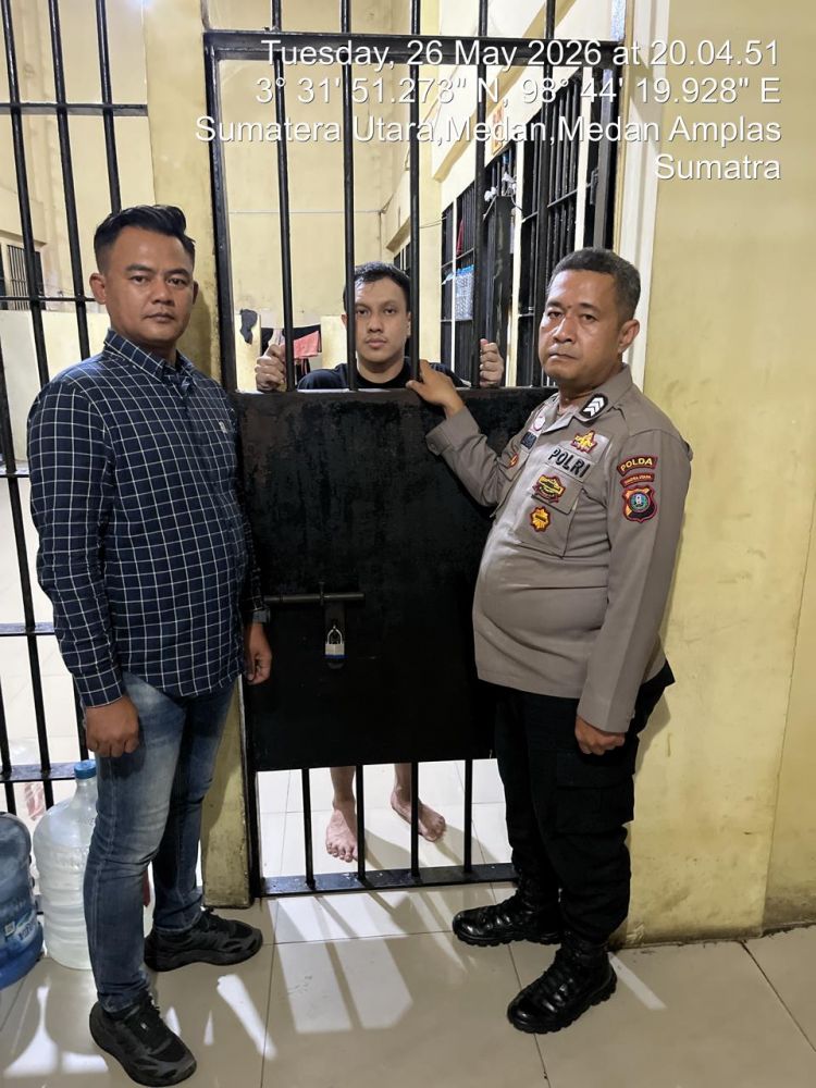 Kondisi Sehat Keponakan Walikota Kota Tebing Tinggi Masih Ditahan Mako Poldasu