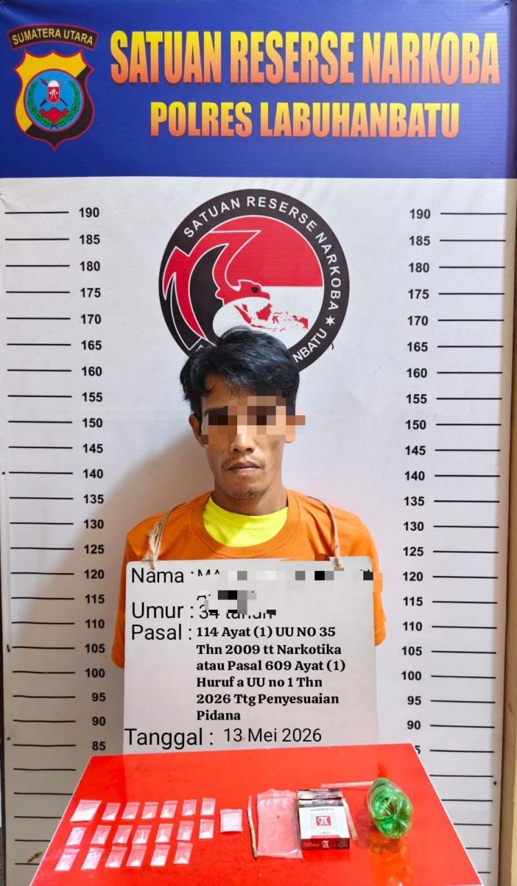 Sare Narkoba Amankan Pria Yang Berprofesi Sebagai Kuriri