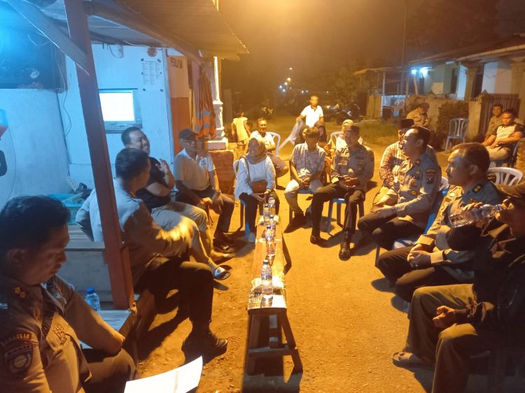 Dir Binmas Polda Sumut Sambangi Pos Kamling 45 Medan Polonia