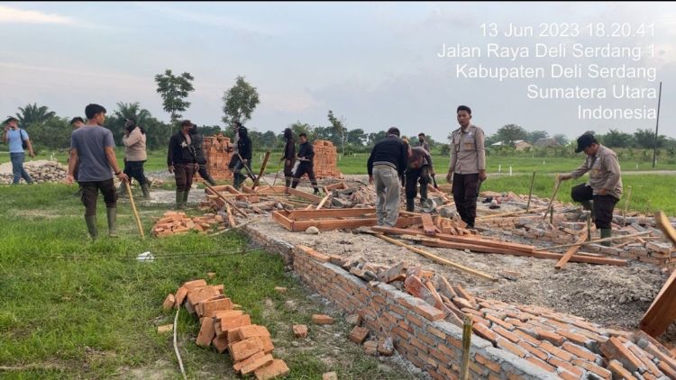 Bintara Pengaman Sekra Alis Nala Ikut Bongkar Rumah Masyarakat di Kaplingan Sepakat Rahayu Disebut Masuk HGU PTPN2