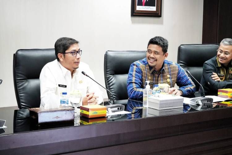 Terima Kunker Walikota Sawahlunto, Bobby Sebut Pemko Medan Punya Kekuatan Anggaran yang Memadai