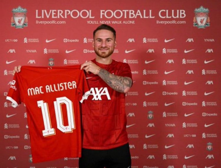 Mac Allister Resmi Bergabung dengan Liverpool