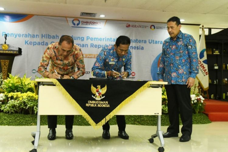 Dapat Hibah dari Pemprov Sumut, Edy Rahmayadi: Independensi Ombudsman Tidak Boleh Luntur
