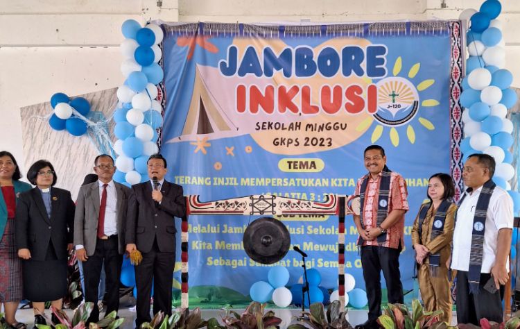 Parlindungan Purba Hadiri Jambore Inklusi Sekolah Minggu GKPS, Kita Semua Adalah Saudara di Dalam Tuhan