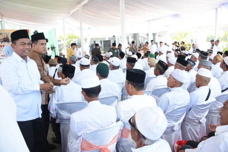 Bupati Sergai Harapkan Hadiri Acara Tepung Tawar Jemaah Haji, Harapan Sua Dalam Keadaan Sehat Selalu