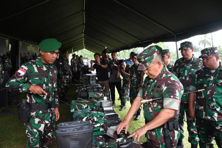 Pangdam Ingatkan Kepada Satgas Pamtas Status RI-PNG Sektor Utara, Tidak Ada Sejengkal Tanah-pun Dilokasi Operasi Yang Bisa Dianggap Aman
