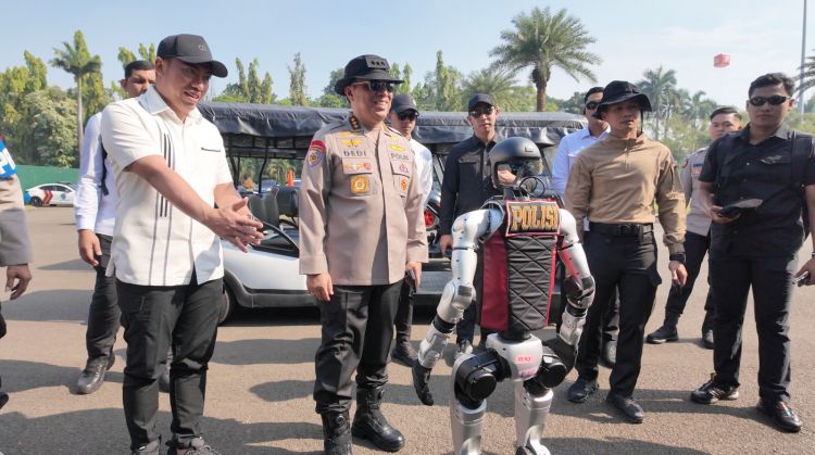 Polri Bakal Tampilkan Puluhan Robocop pada 1 Juli di Monas