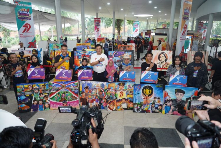 Diapresiasi, Polri Gelar Lomba Melukis Mewarnai Anak dan Difabel Dinilai Tidak Diskriminasi