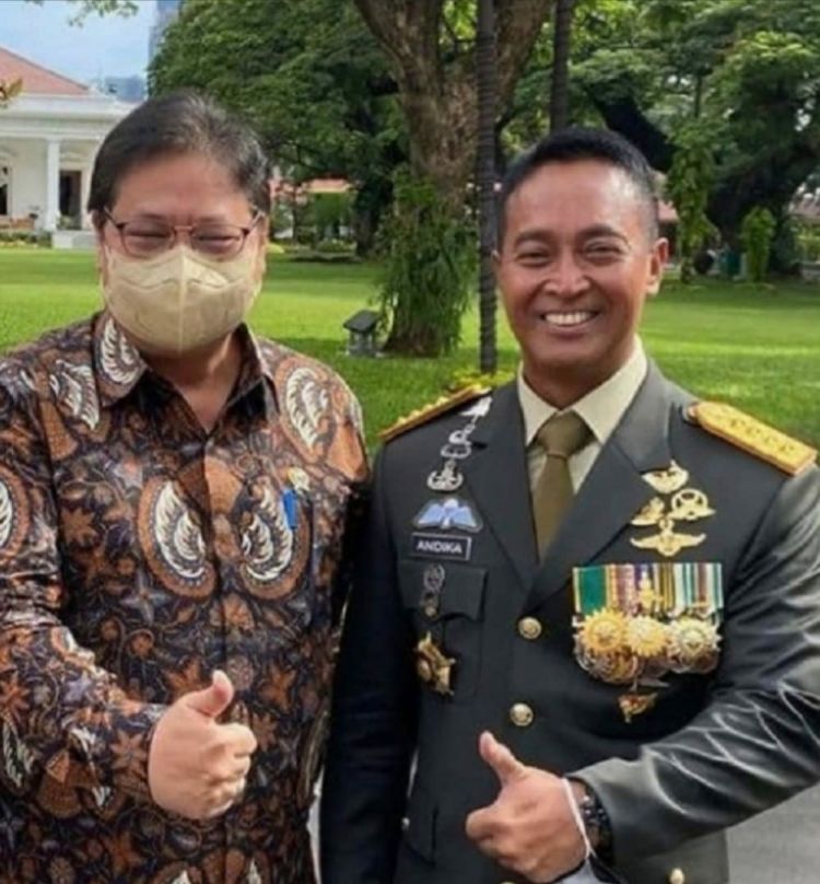 RMA Sumut: Andika Perkasa Paling Pas Mendampingi Airlangga Hartarto