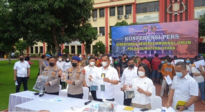Tertangkap Polisi, 91 PMI Ilegal Gagal Menyebrang ke Malaysia