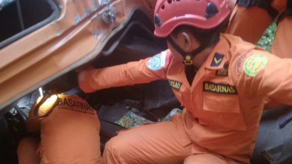 Truk Pengangkut Kayu Terjun Bebas ke Jurang, Sopir Tewas di Tempat