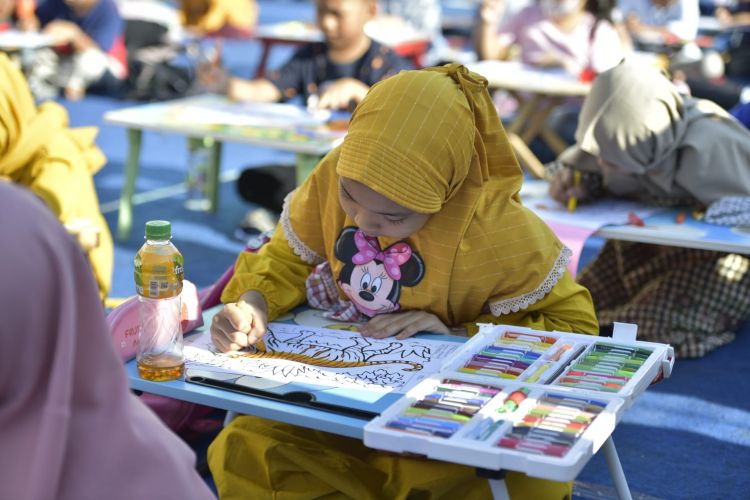 Komunitas Kampung Sendiri Edukasi Anak-anak Cintai Satwa Langka