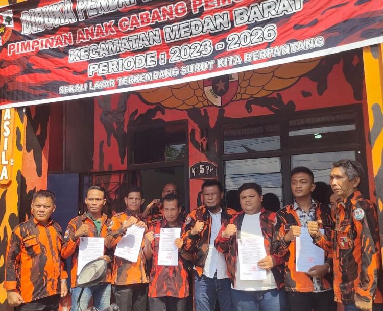 Menjelang RPP, Bung Patek Calon Tunggal Ketua PAC PP Medan Barat Periode 2023-2026