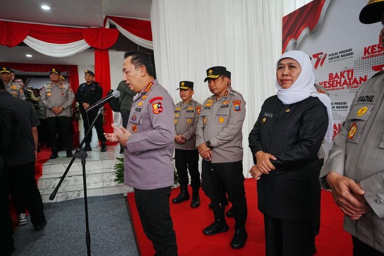 Kapolri Balas Ucapan HUT ke-77 Bhayangakara Prabowo Subianto