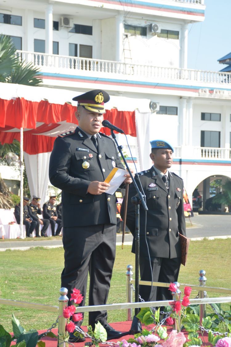 Kapolres Labusel Sampaikan Terima Kasih kepada Pendukung Tugas Polri