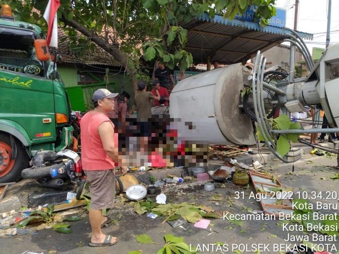 Ini Diduga Penyebab Kecelakaan Truk yang Renggut Korban Jiwa di Bekasi