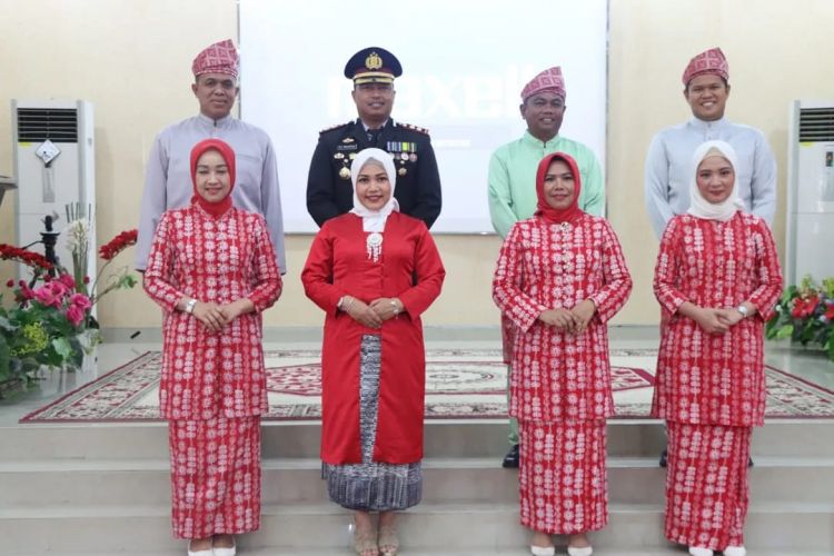 Kapolres Sergai Ikuti Upacara Virtual HUT RI Ke 77 Tahun 2022