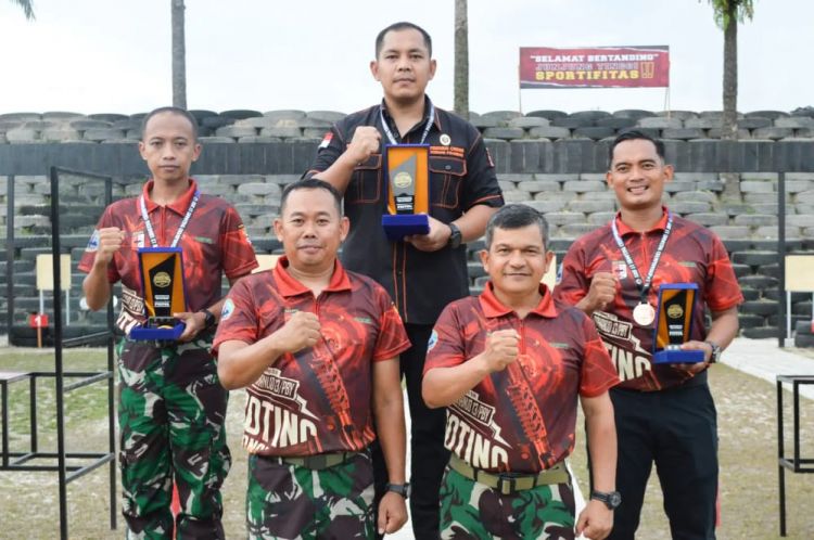 Pangdam I/BB Buka Kejuaraan Menembak Piala Danyon Arhanud 13/PBY