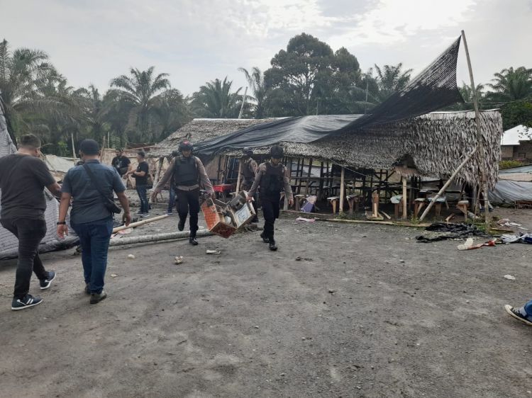 Jadi Barak Judi & Narkoba  Sky Garden Binjai Digrebek