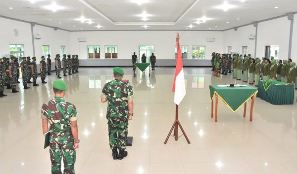 Letkol Arh Utama Rusdyaman Jabat Kasrem 023/KS