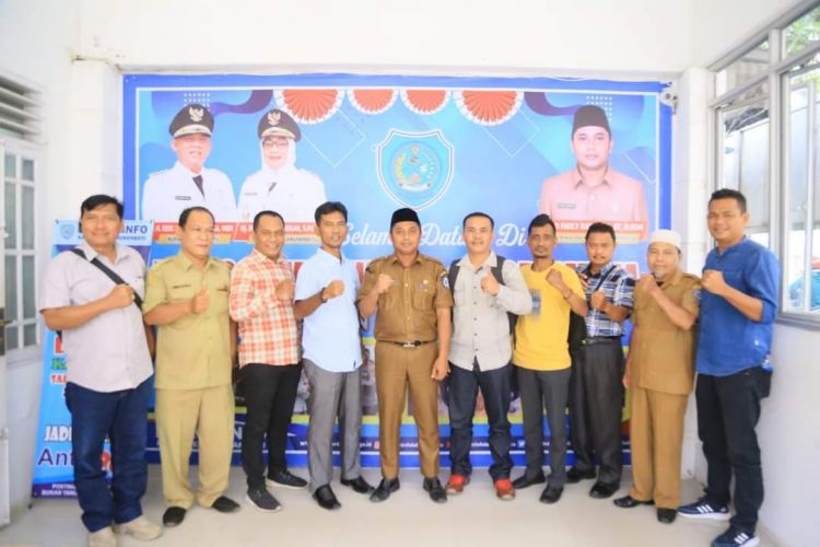 PWI Labuhanbatu Berkunjung ke Dinas Kominfo