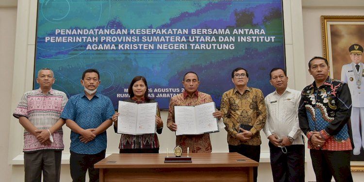 Pemprovsu-IAKN Tarutung Teken Kerjasama