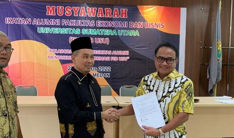Agus Dwi Handaya Terpilih Jadi Ketua IKAFEB USU
