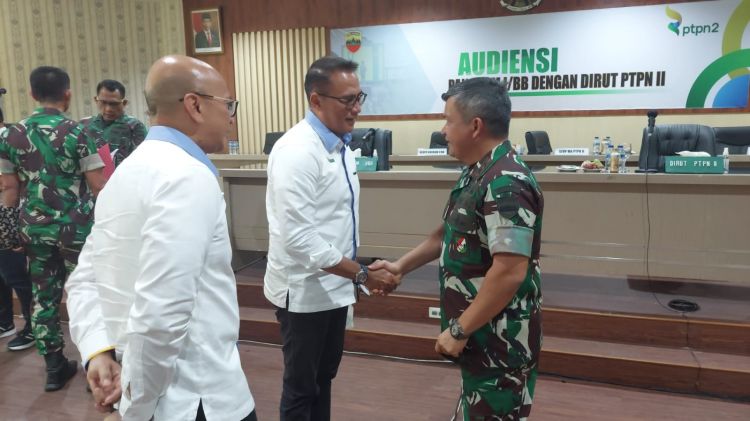 Kodam I/ BB Dukung Pengamanan Aset Negara di PTPN II